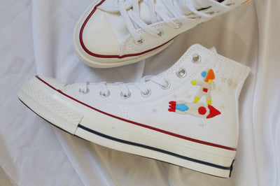 Rocket Space Converse Embroidery