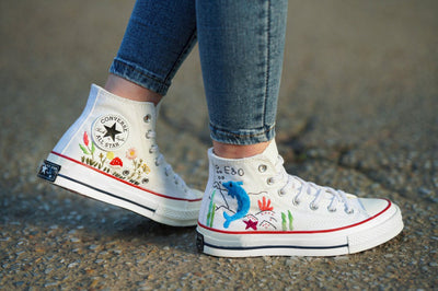 Dolphin Reef Converse Embroidery