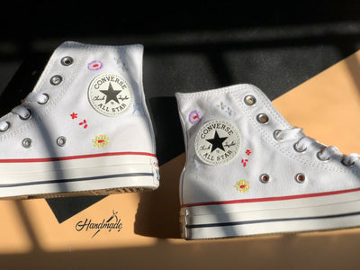 Wildflower Sprinkle Converse Embroidery