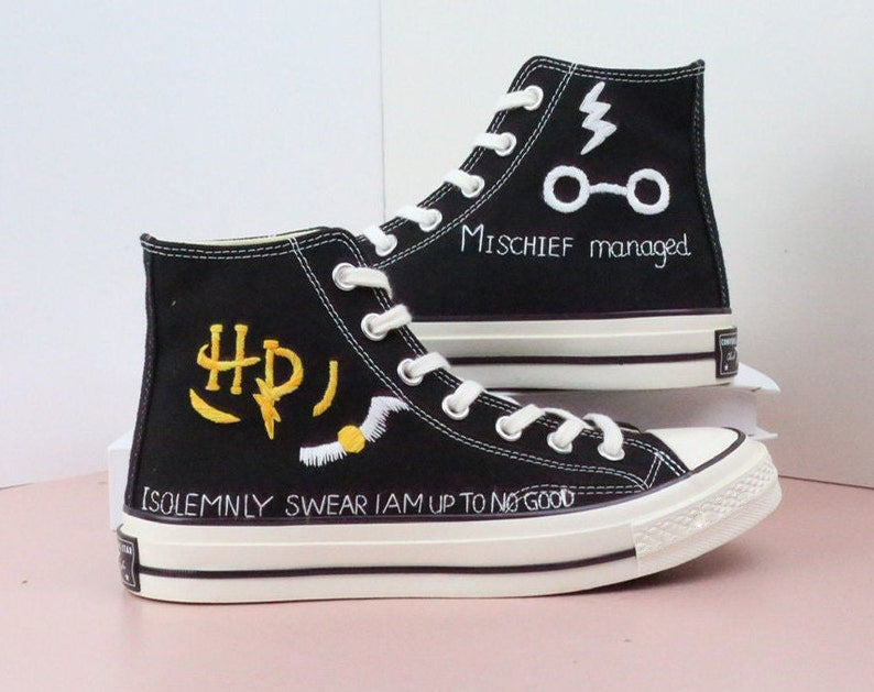 Wizard Mischief Converse Embroidery