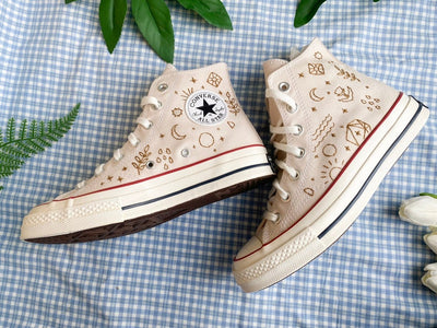 Moon & Star Converse Embroidery