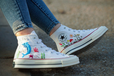 Dolphin Reef Converse Embroidery