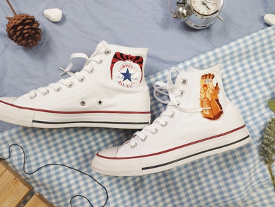 Groot & Infinity Gauntlet Converse Embroidery