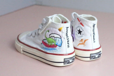 Dinosaur Playtime Converse Embroidery