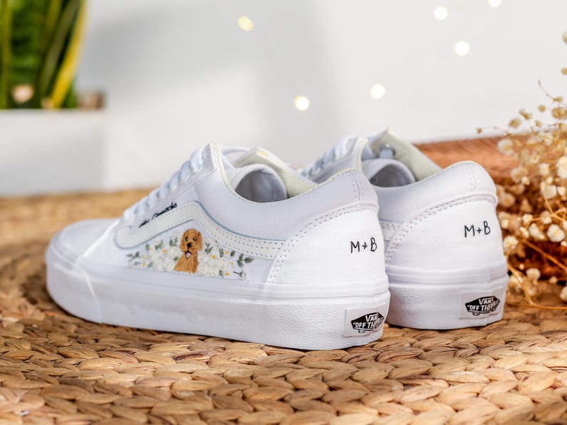 Puppy Wedding Converse Embroidery