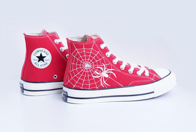 Spider Web Converse Embroidery