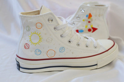 Rocket Space Converse Embroidery
