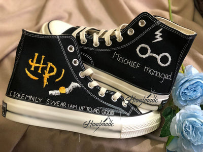 Wizard Mischief Converse Embroidery
