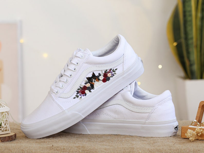 Dog Portrait Converse Embroidery