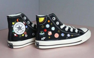 Space Planets Converse Embroidery