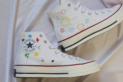 Rocket Space Converse Embroidery