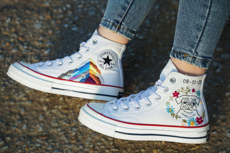 Dolphin Reef Converse Embroidery