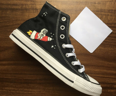 Astronaut & Saturn Converse Embroidery
