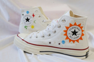 Rocket Space Converse Embroidery