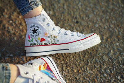 Dolphin Reef Converse Embroidery