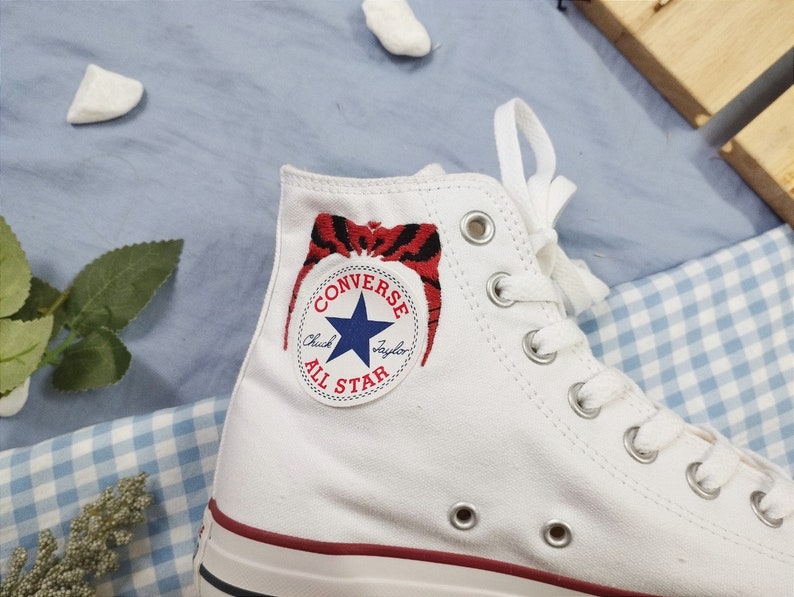 Groot & Infinity Gauntlet Converse Embroidery