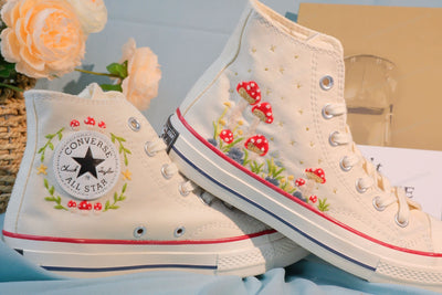 Converse Mushroom Embroidery - ADM12