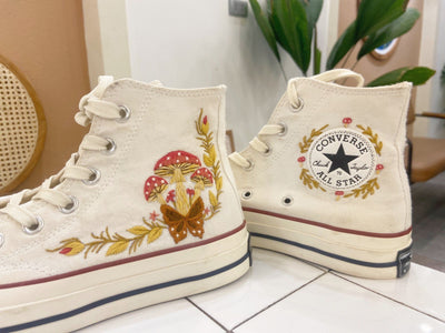 Converse Mushroom Embroidery - ADM8