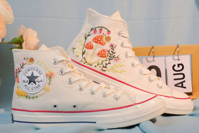 Converse Mushroom Embroidery - ADM1