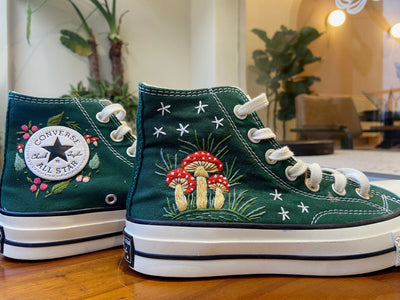 Converse Mushroom Embroidery High Top