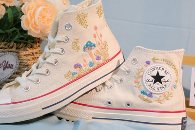 Converse Mushroom Embroidery - ADM15