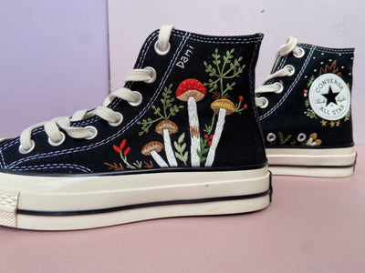 Converse Mushroom Embroidery - ADM10