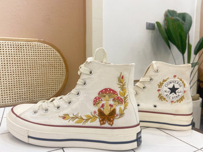 Converse Mushroom Embroidery - ADM8