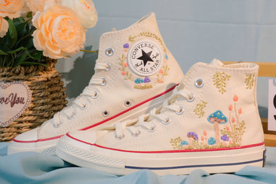 Converse Mushroom Embroidery - ADM15