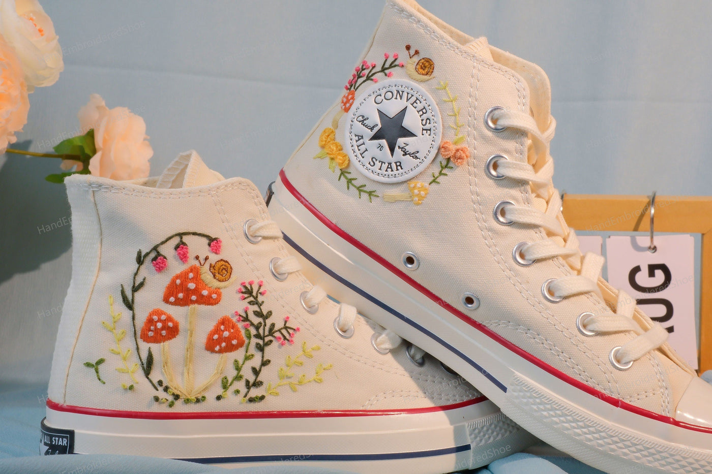 Converse Mushroom Embroidery - ADM1