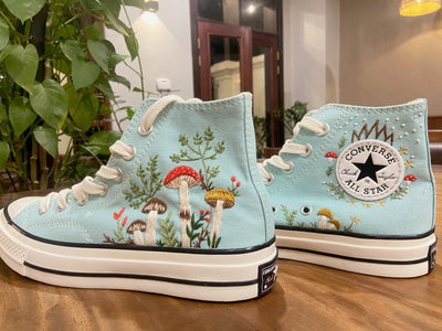 Converse Mushroom Embroidery High Top