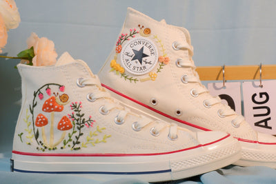 Converse Mushroom Embroidery - ADM1