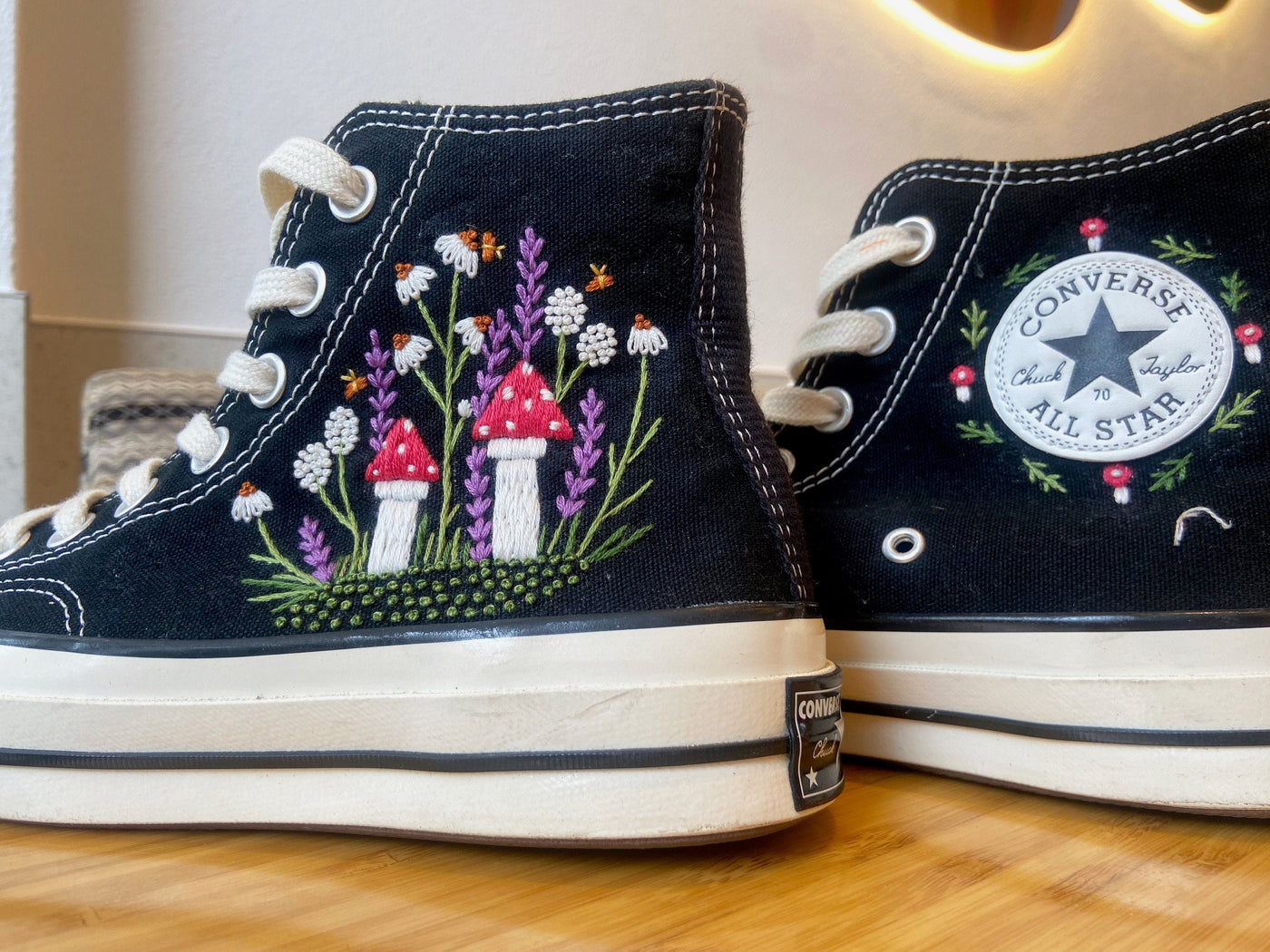 Converse Mushroom Embroidery - ADM6