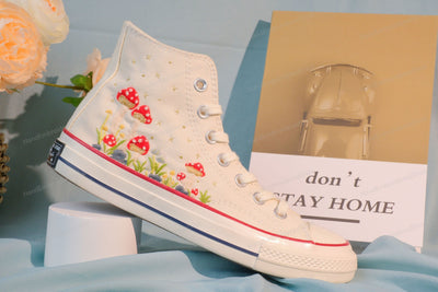 Converse Mushroom Embroidery - ADM12