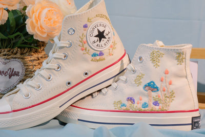 Converse Mushroom Embroidery - ADM15