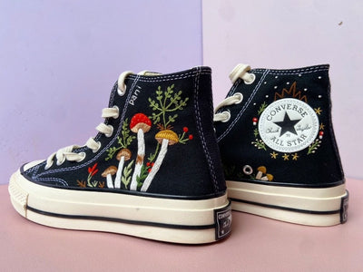 Converse Mushroom Embroidery - ADM10