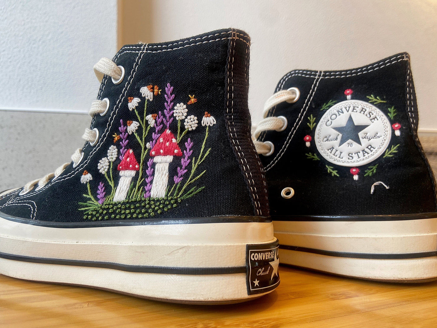 Converse Mushroom Embroidery - ADM6