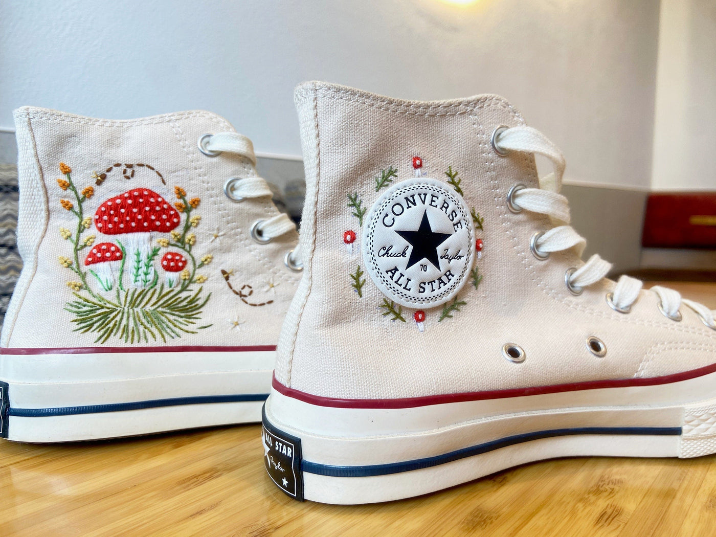 Converse Mushroom Embroidery - ADM5