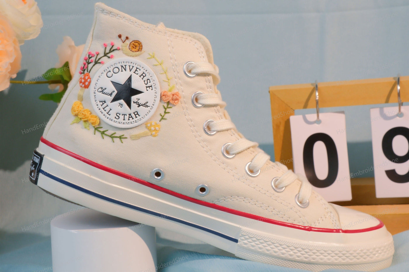 Converse Mushroom Embroidery - ADM1