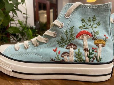 Converse Mushroom Embroidery High Top