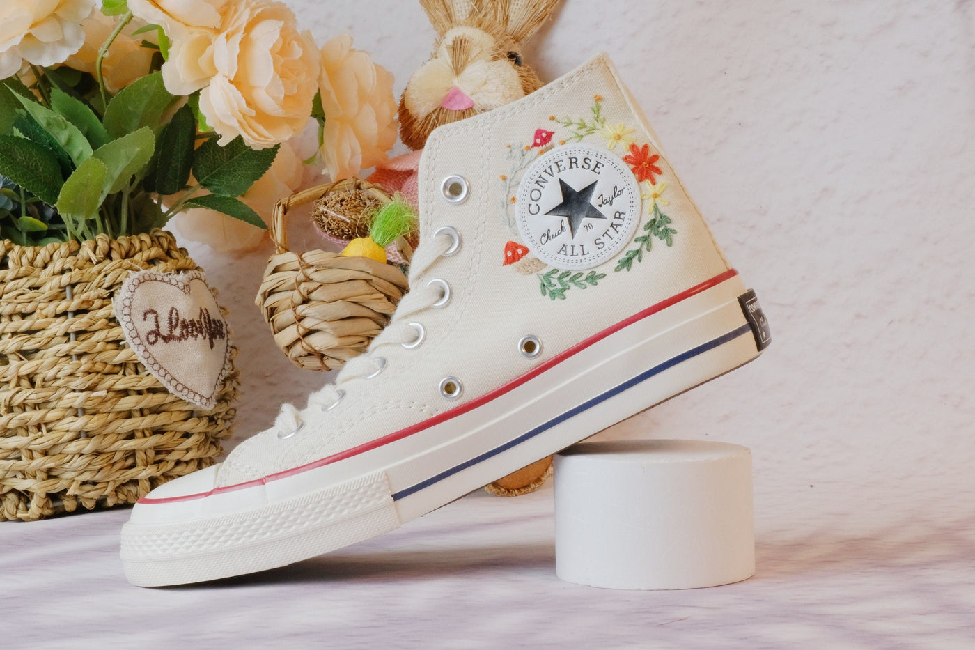 Converse Mushroom Embroidery - ADM16