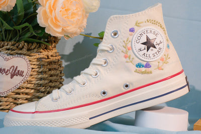 Converse Mushroom Embroidery - ADM15