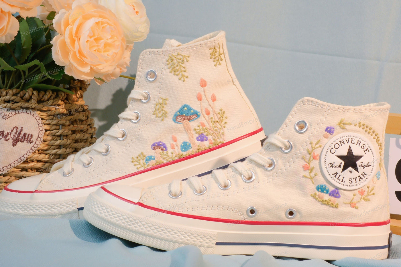 Converse Mushroom Embroidery - ADM15