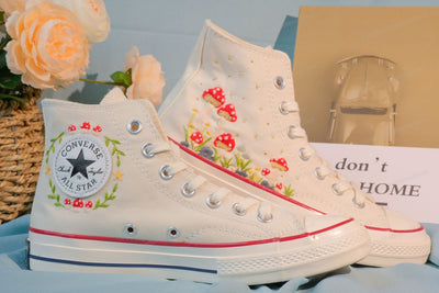 Converse Mushroom Embroidery - ADM12